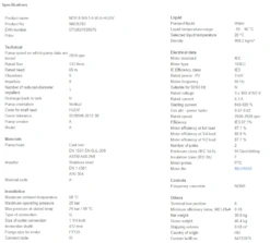 Grundfos MTR 8 9/9-1 A W A HUUV 3kW Stainless Steel Vertical Immersible Pump 415v -Electro Mechenical Shop smcreenshot product selection classic.grundfos.com 2021.01.23 11 07 49