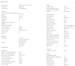 Grundfos MTR 45 8/8-2 A F A HUUV 30kW Stainless Steel Vertical Immersible Pump 415v -Electro Mechenical Shop smcreenshot product selection classic.grundfos.com 2021.01.28 14 02 39