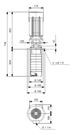 Grundfos MTR 8 5/5 A W A HUUV 2.2kW Stainless Steel Vertical Immersible Pump 415v 6 Grundfos MTR 8 5/5 A W A HUUV 2.2kW Stainless Steel Vertical Immersible Pump 415v -Electro Mechenical Shop sncreenshot product selection classic.grundfos.com 2021.01.23 10 15 21