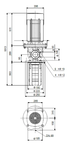 Grundfos MTR 32 13/13 A W A HUUV 30kW Stainless Steel Vertical Immersible Pump 415v -Electro Mechenical Shop sncreenshot product selection classic.grundfos.com 2021.01.28 07 14 49