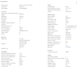 Grundfos MTR 45 11/11 A F A HUUV 45kW Stainless Steel Vertical Immersible Pump 415v 7 Grundfos MTR 45 11/11 A F A HUUV 45kW Stainless Steel Vertical Immersible Pump 415v -Electro Mechenical Shop sncreenshot product selection classic.grundfos.com 2021.01.29 10 45 17