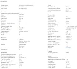 Grundfos MTR 45 12/12-2 A F A HUUV 45kW Stainless Steel Vertical Immersible Pump 415v -Electro Mechenical Shop sncreenshot product selection classic.grundfos.com 2021.01.29 10 56 55