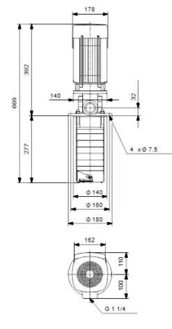 Grundfos MTR 8 4/4 A W A HUUV 1.5kW Stainless Steel Vertical Immersible Pump 415v -Electro Mechenical Shop sqcreenshot product selection classic.grundfos.com 2021.01.23 09 59 25