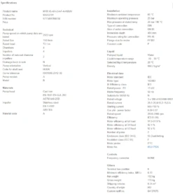 Grundfos MTR 45 4/4-2 A F A HUUV 15kW Stainless Steel Vertical Immersible Pump 415v 7 Grundfos MTR 45 4/4-2 A F A HUUV 15kW Stainless Steel Vertical Immersible Pump 415v -Electro Mechenical Shop sqcreenshot product selection classic.grundfos.com 2021.01.28 11 14 01