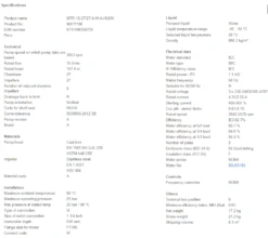 Grundfos MTR 1S 27/27 A W A HUUV 1.1kW Stainless Steel Vertical Immersible Pump 415v 7 Grundfos MTR 1S 27/27 A W A HUUV 1.1kW Stainless Steel Vertical Immersible Pump 415v -Electro Mechenical Shop srcreenshot product selection classic.grundfos.com 2021.01.19 11 41 04