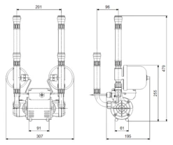 Grundfos STR2-1.5 CN Twin Impeller Universal Regenerative Shower Booster Pump (x4 Hoses Inc.) 6 Grundfos STR2-1.5 CN Twin Impeller Universal Regenerative Shower Booster Pump (x4 Hoses Inc.) -Electro Mechenical Shop srcreenshot product selection classic.grundfos.com 2021.02.04 11 18 48