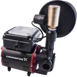 Grundfos SSR2-2.0 CN Single Impeller Universal Regenerative Shower Booster Pump (x2 Hoses Inc.)