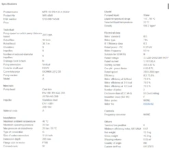 Grundfos MTR 1S 9/9 A W A HUUV 0.37kW Stainless Steel Vertical Immersible Pump 415v 7 Grundfos MTR 1S 9/9 A W A HUUV 0.37kW Stainless Steel Vertical Immersible Pump 415v -Electro Mechenical Shop stcreenshot product selection classic.grundfos.com 2021.01.18 16 00 33
