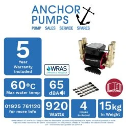 Grundfos Amazon STP-4.0B (AP052) Brass Twin Impeller Heavy Duty Positive Head Shower Pump (x4 Hoses Inc.) 7 Grundfos Amazon STP-4.0B (AP052) Brass Twin Impeller Heavy Duty Positive Head Shower Pump (x4 Hoses Inc.) -Electro Mechenical Shop stp 4.0 b 96787471 1