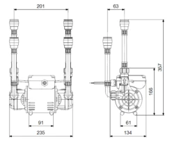 Grundfos STR2-2.0 C Twin Impeller Regenerative Shower Booster Pump (x4 Hoses Inc.) -Electro Mechenical Shop sttcreenshot product selection classic.grundfos.com 2021.02.04 11 07 32