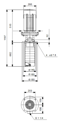 Grundfos MTR 8 19/19 A W A HUUV 7.5kW Stainless Steel Vertical Immersible Pump 415v -Electro Mechenical Shop svcreenshot product selection classic.grundfos.com 2021.01.25 07 50 25