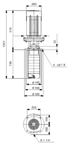 Grundfos MTR 8 21/21 A W A HUUV 7.5kW Stainless Steel Vertical Immersible Pump 415v -Electro Mechenical Shop svcreenshot product selection classic.grundfos.com 2021.01.25 08 17 01