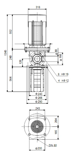 Grundfos MTR 45 6/6-2 A F A HUUV 22kW Stainless Steel Vertical Immersible Pump 415v 6 Grundfos MTR 45 6/6-2 A F A HUUV 22kW Stainless Steel Vertical Immersible Pump 415v -Electro Mechenical Shop svcreenshot product selection classic.grundfos.com 2021.01.28 12 00 31