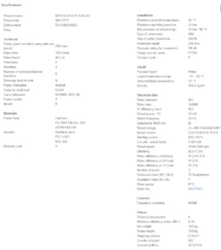 Grundfos MTR 64 2/2 A F A HUUV 11kW Stainless Steel Vertical Immersible Pump 415v 7 Grundfos MTR 64 2/2 A F A HUUV 11kW Stainless Steel Vertical Immersible Pump 415v -Electro Mechenical Shop svcreenshot product selection classic.grundfos.com 2021.01.29 16 13 17