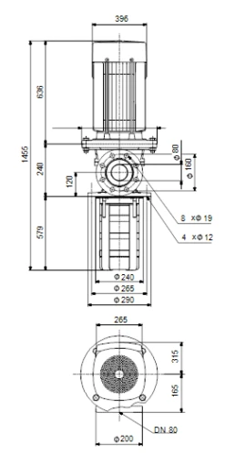 Grundfos MTR 64 6/6 A F A HUUV 37kW Stainless Steel Vertical Immersible Pump 415v -Electro Mechenical Shop svcreenshot product selection classic.grundfos.com 2021.01.30 09 52 33