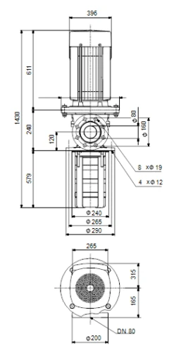 Grundfos MTR 64 6/6-2 A F A HUUV 30kW Stainless Steel Vertical Immersible Pump 415v -Electro Mechenical Shop sxcreenshot product selection classic.grundfos.com 2021.01.30 09 40 13