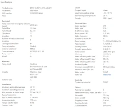 Grundfos MTR 1S 13/13 A W A HUUV 0.55kW Stainless Steel Vertical Immersible Pump 415v -Electro Mechenical Shop sycreenshot product selection classic.grundfos.com 2021.01.19 09 39 49