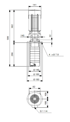 Grundfos MTR 1 9/9 A W A HUUV 0.55kW Stainless Steel Vertical Immersible Pump 415v 6 Grundfos MTR 1 9/9 A W A HUUV 0.55kW Stainless Steel Vertical Immersible Pump 415v -Electro Mechenical Shop sycreenshot product selection classic.grundfos.com 2021.01.20 10 46 30