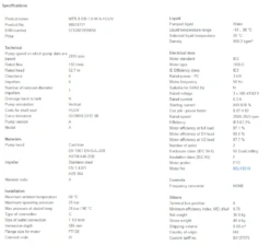 Grundfos MTR 8 8/8-1 A W A HUUV 3kW Stainless Steel Vertical Immersible Pump 415v -Electro Mechenical Shop sycreenshot product selection classic.grundfos.com 2021.01.23 10 49 36