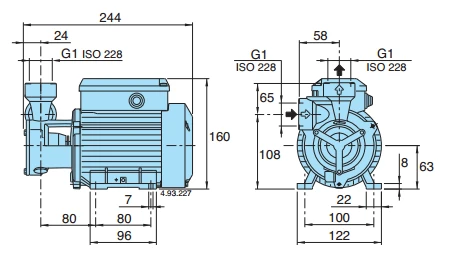Calpeda TM 61E Peripheral Booster Pump 240V 3 Calpeda TM 61E Peripheral Booster Pump 240V - Image 3